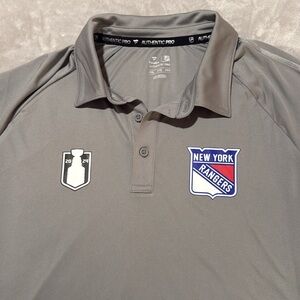 nhl polo rangers shirt